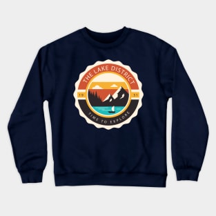 The Lake District - Time to Explore Crewneck Sweatshirt